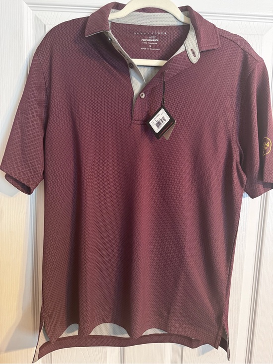 Bobby Jones Other - Bobby Jones Maroon Performance Polo